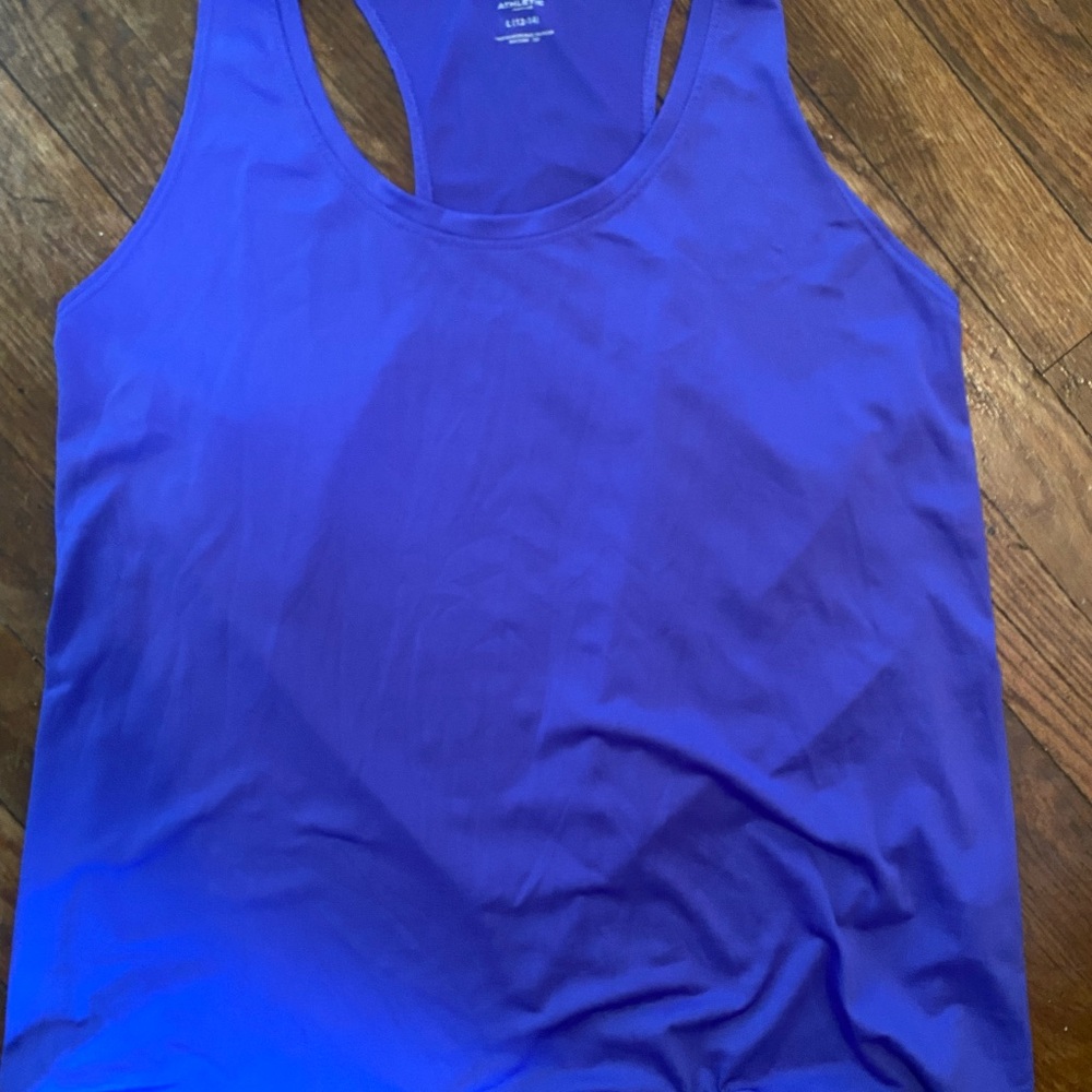Athletic Works Women's Vibrant Blue Tank Top